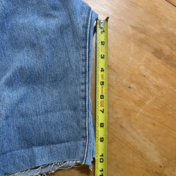 Levi's 501 Cutoff Jean Shorts Sz 32 Waist 11” inseam Cut To What Your Preference - Picture 7 of 10
